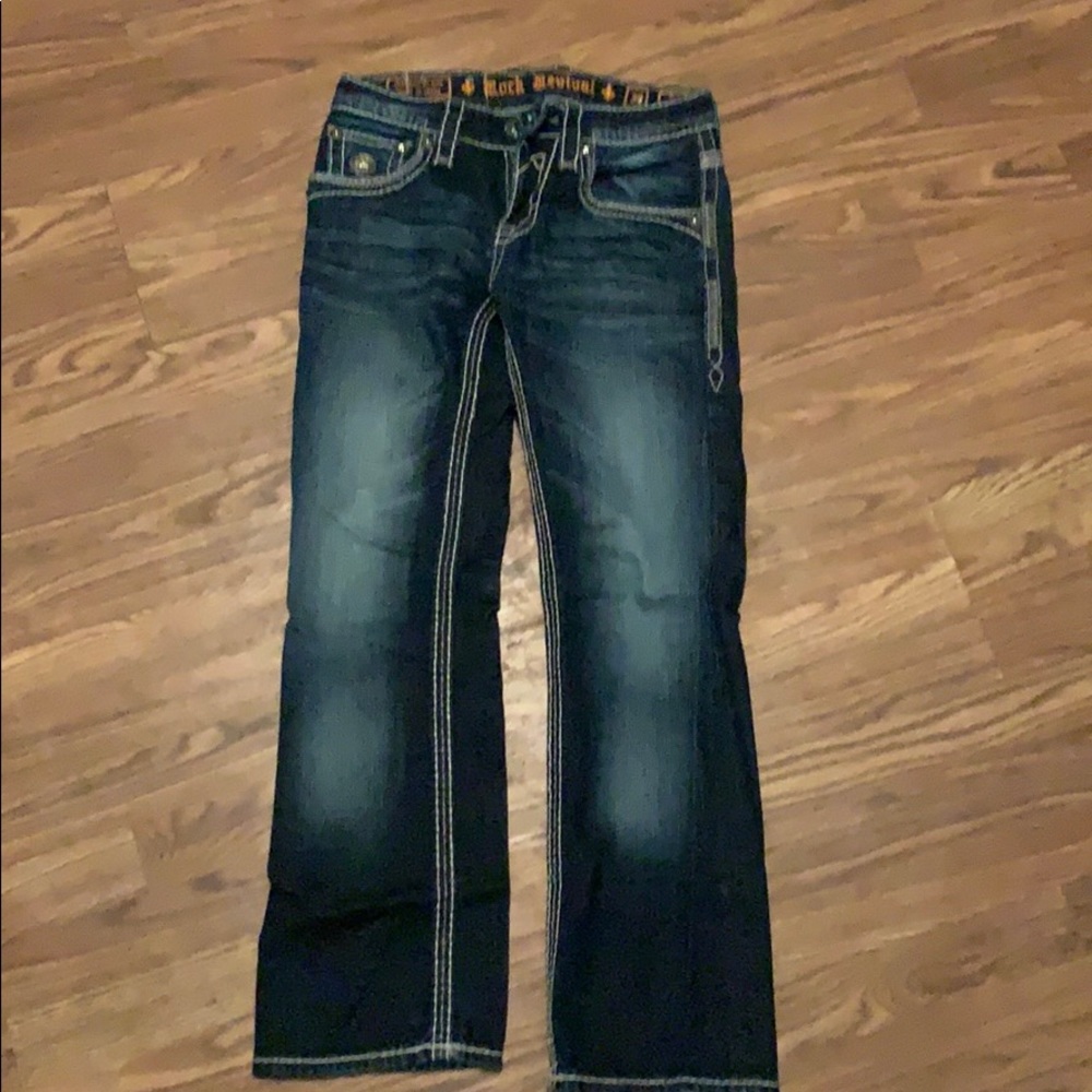 Rock Revival Men’s Buckle Jeans